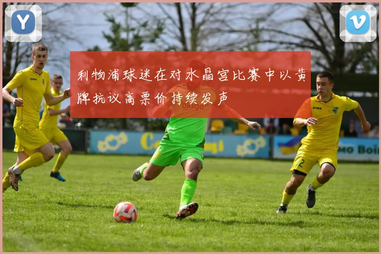 利物浦球迷在对水晶宫比赛中以黄牌抗议高票价持续发声